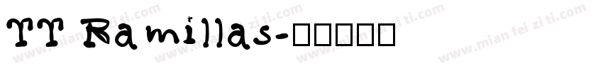 TT Ramillas字体转换
